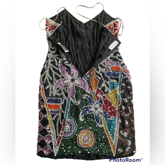 Vintage embellished beaded dress - Picture 12 of 12